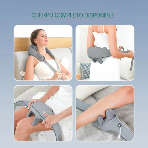 Masajeador Cervical Brazos Espalda Infrarrojo