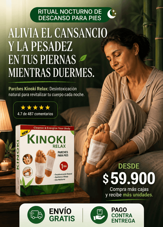 Parches Kinoki Relax