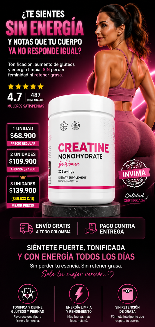 Creatine Monohydrate For Women T3