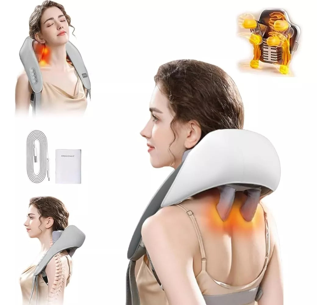 Masajeador Cervical Brazos Espalda Infrarrojo