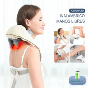 Masajeador Cervical Brazos Espalda Infrarrojo