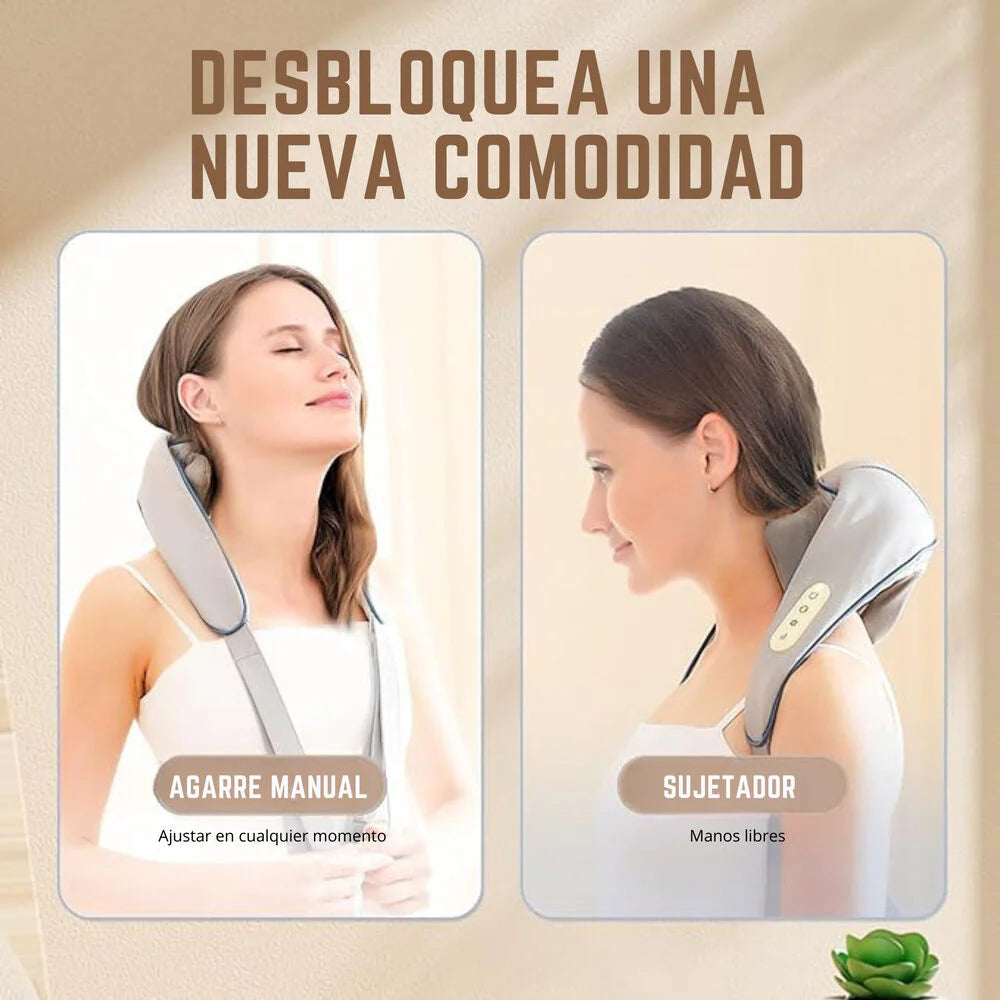 Masajeador Cervical Brazos Espalda Infrarrojo