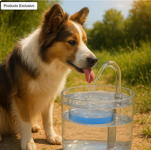 Fuente de Agua Automática para Mascotas Purificador