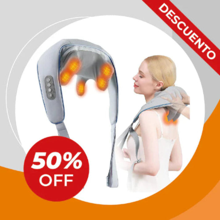 Masajeador Cervical Brazos Espalda Infrarrojo